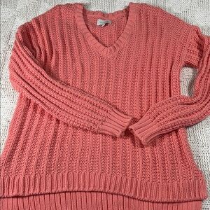 Lucky Brand Chunky Knit V-neck Sweater
